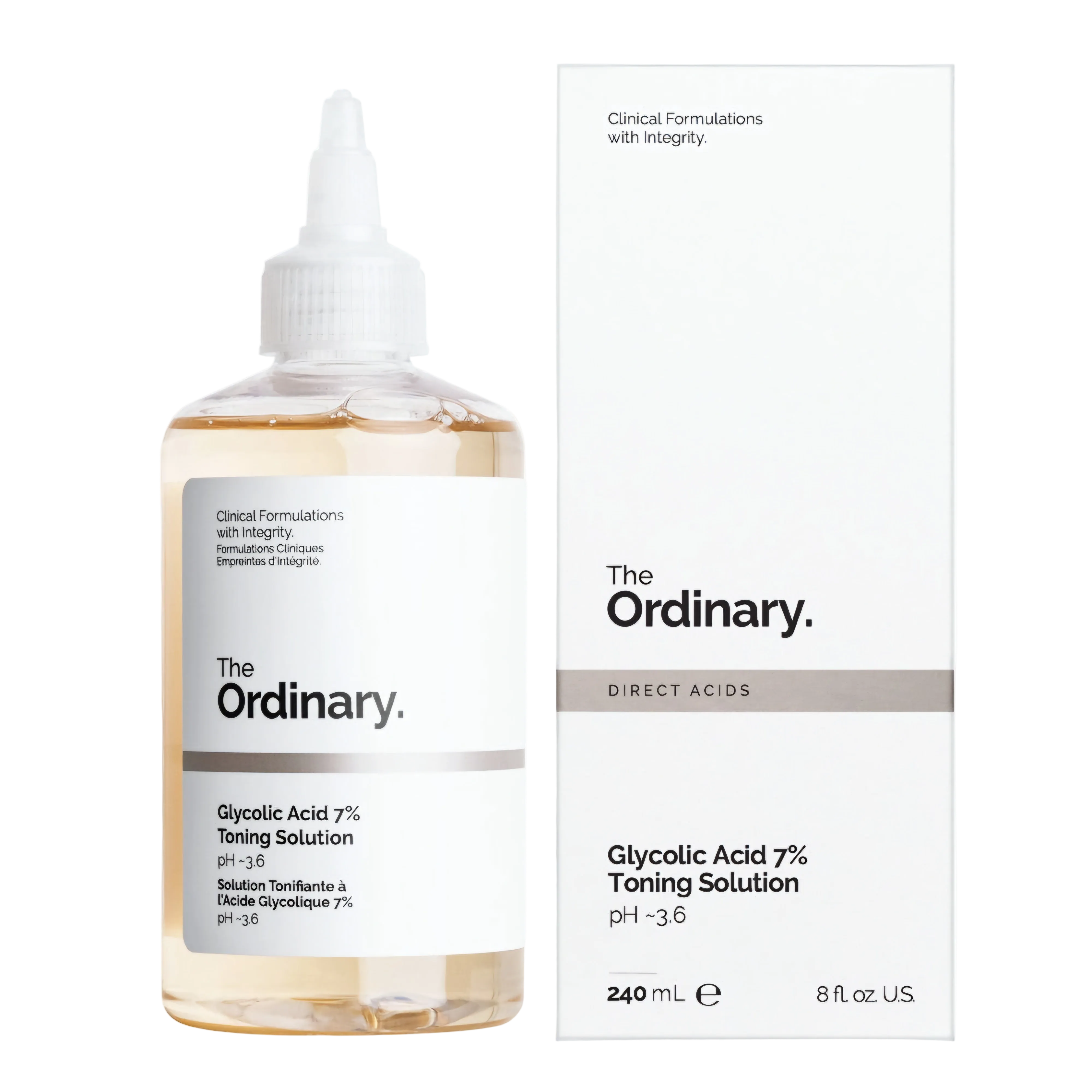 THE ORDINARY - GLYCOLIC ACID 7% Exfoliating TONER 240ml