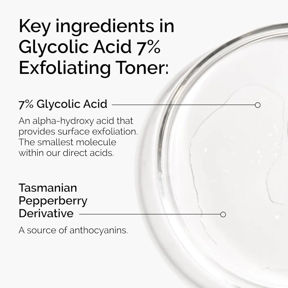 THE ORDINARY - GLYCOLIC ACID 7% Exfoliating TONER 240ml
