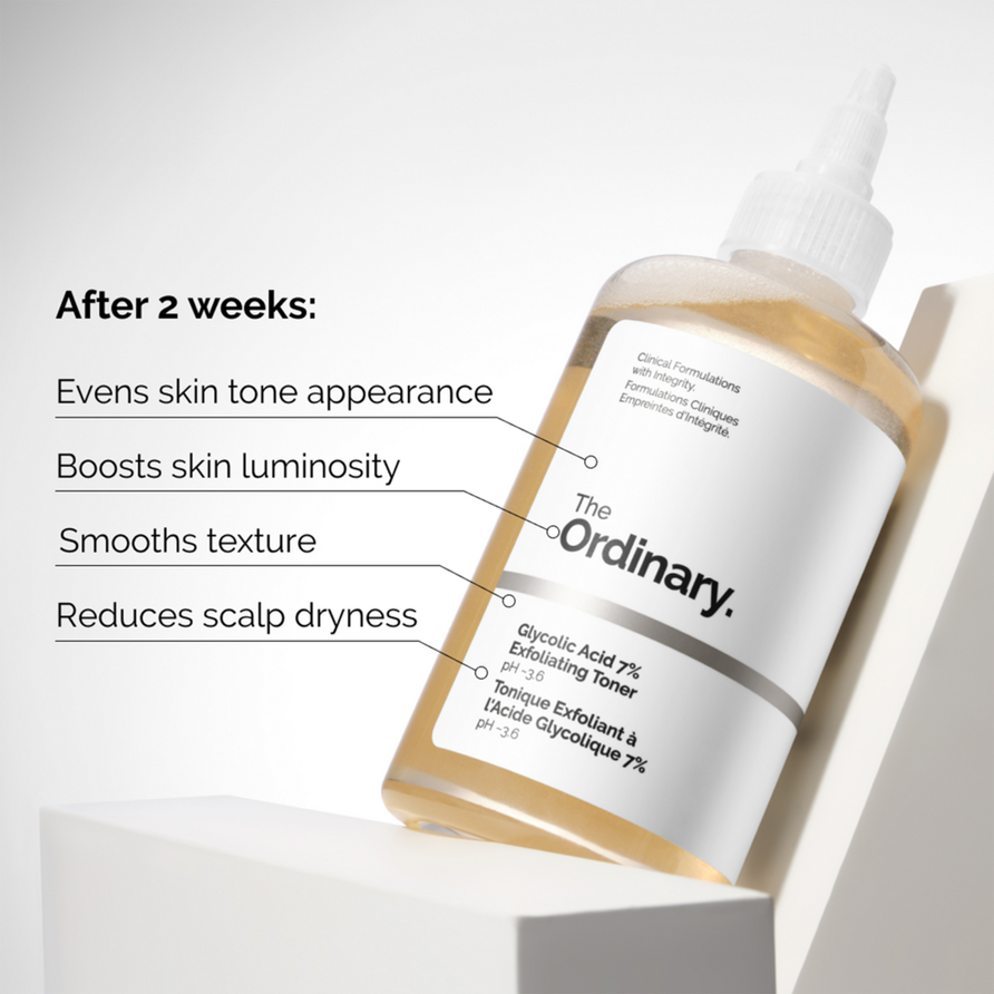 THE ORDINARY - MINI - GLYCOLIC ACID 7% Exfoliating TONER 100ml