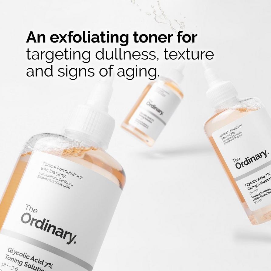 THE ORDINARY - MINI - GLYCOLIC ACID 7% Exfoliating TONER 100ml