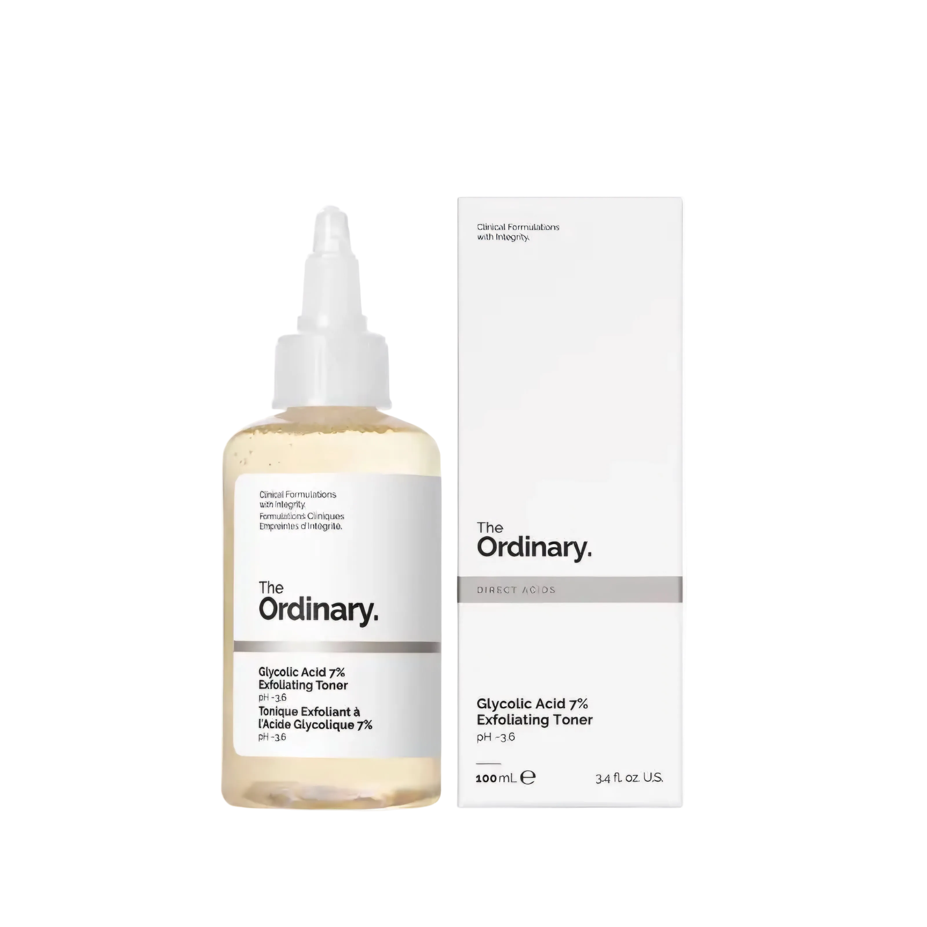 THE ORDINARY - MINI - GLYCOLIC ACID 7% Exfoliating TONER 100ml