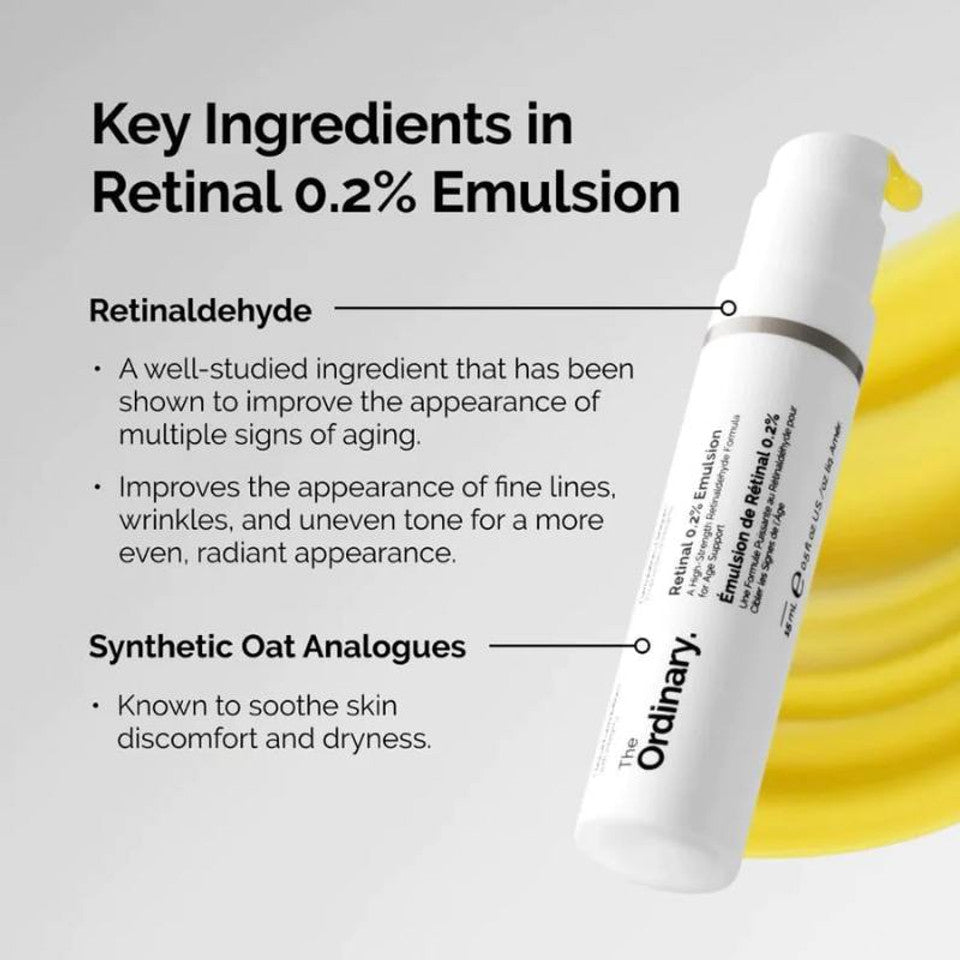 THE ORDINARY - RETINAL 0,2% Emulsion - 15ml