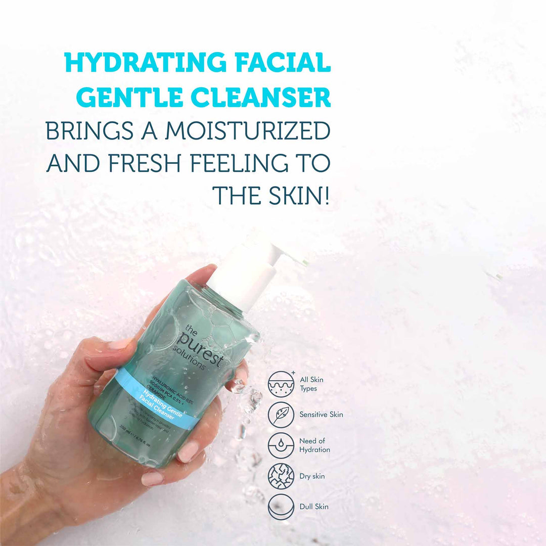 THE PUREST SOLUTIONS - Hyaluronic Acid 0,5% Gentle Facial Cleanser - 200ml