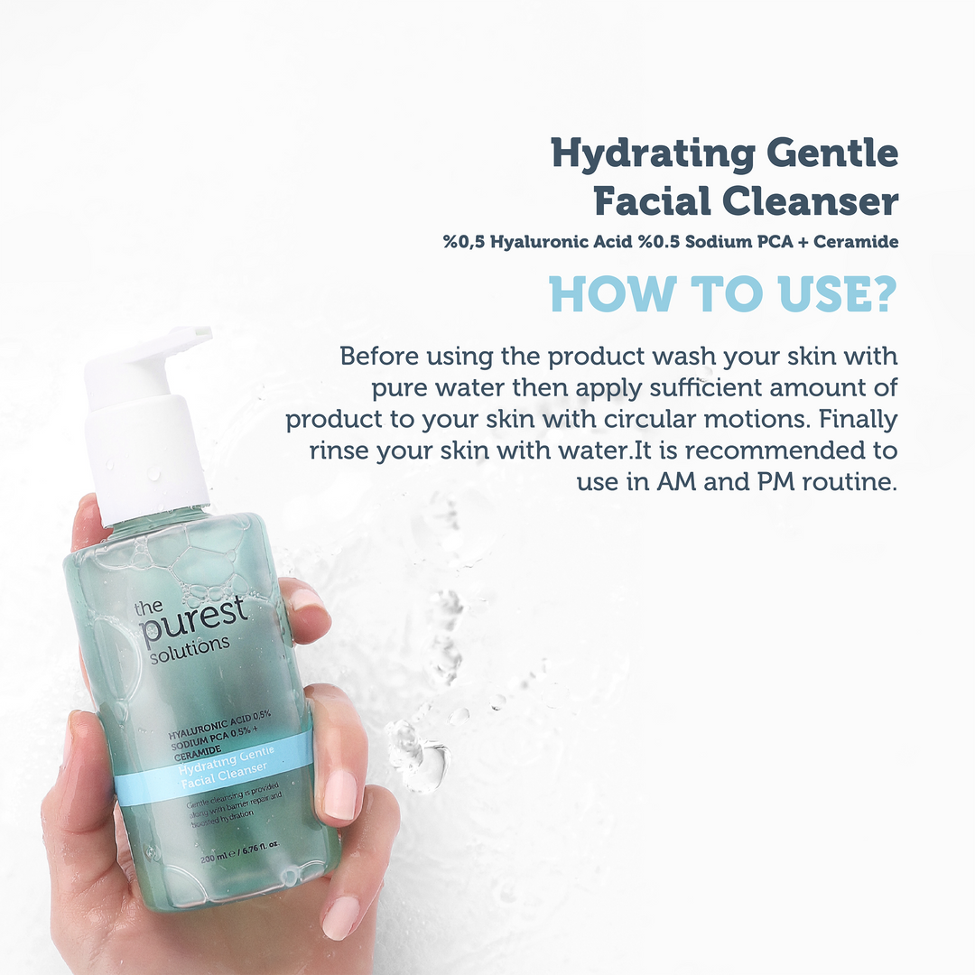 THE PUREST SOLUTIONS - Hyaluronic Acid 0,5% Gentle Facial Cleanser - 200ml