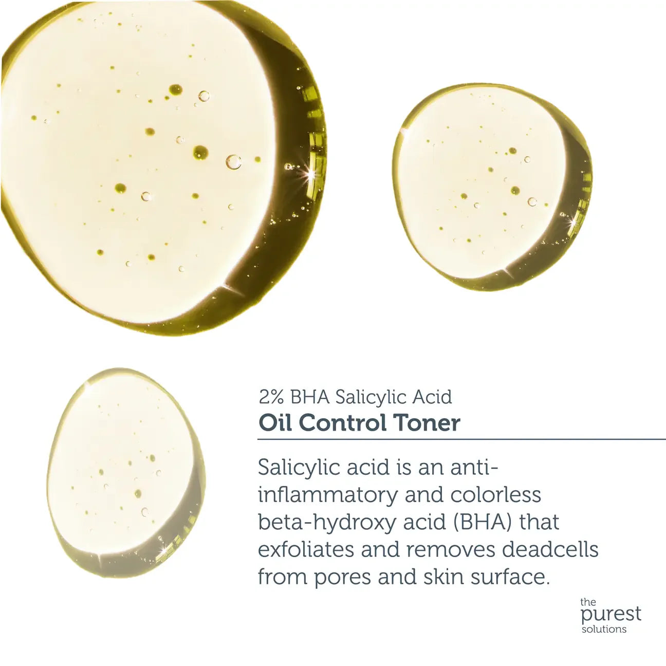 THE PUREST SOLUTIONS - Salicylic Acid 2% BHA Oil Control Toner - 200ml
