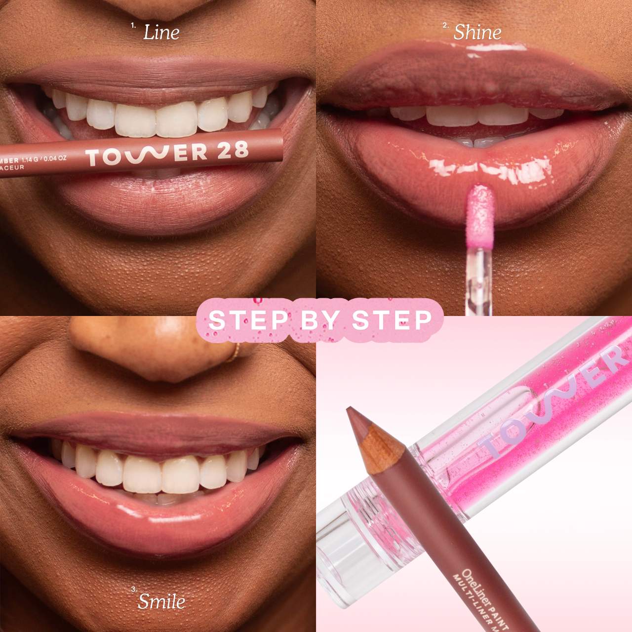 Tower 28 Beauty - Line + Shine Lip Kit - Edition Limitée