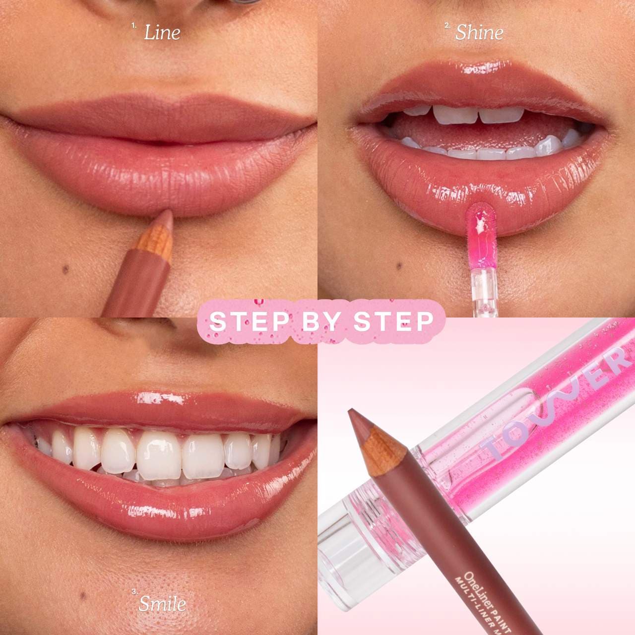 Tower 28 Beauty - Line + Shine Lip Kit - Edition Limitée