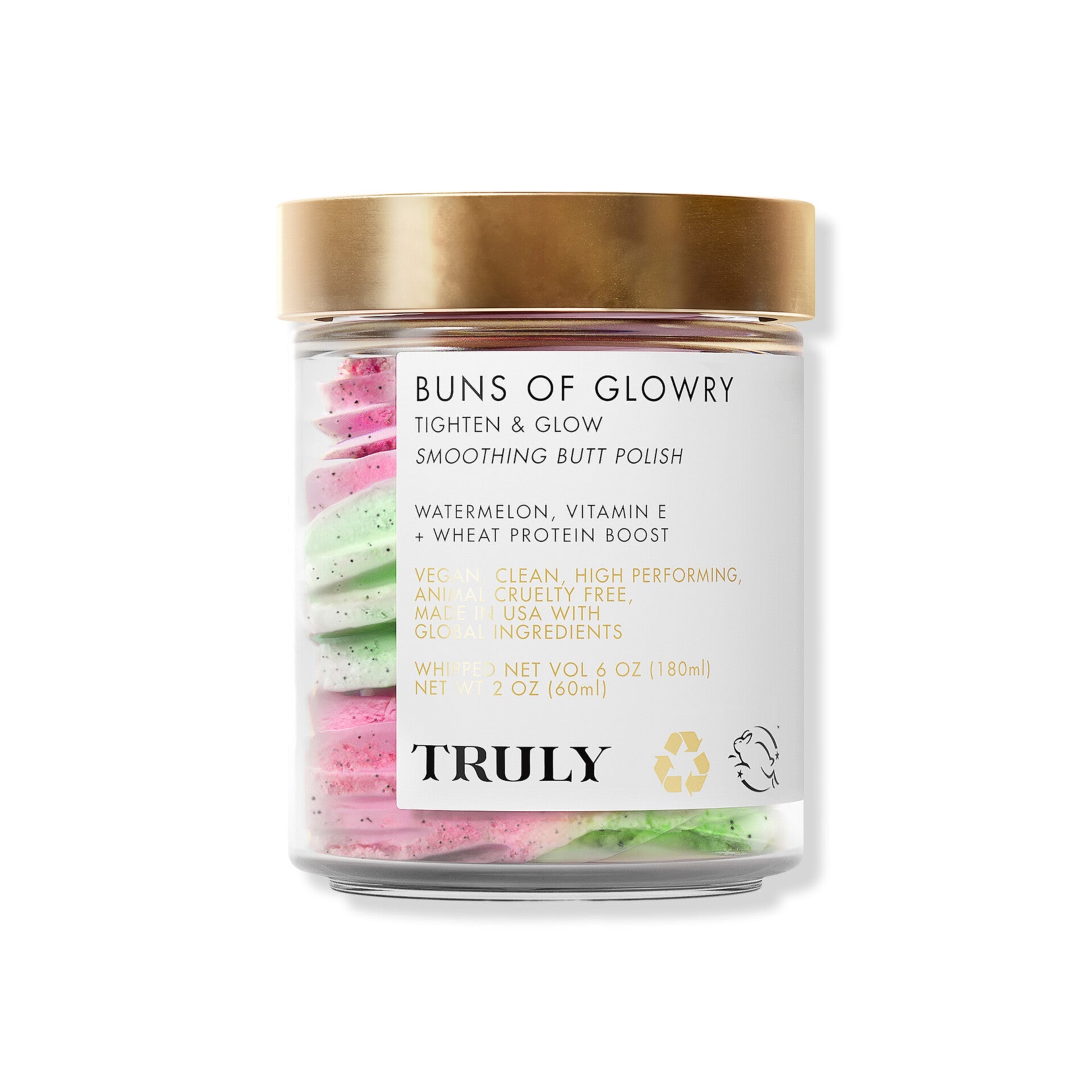 TRULY - Buns Of Glowry Smoothing Butt Polish - 60g