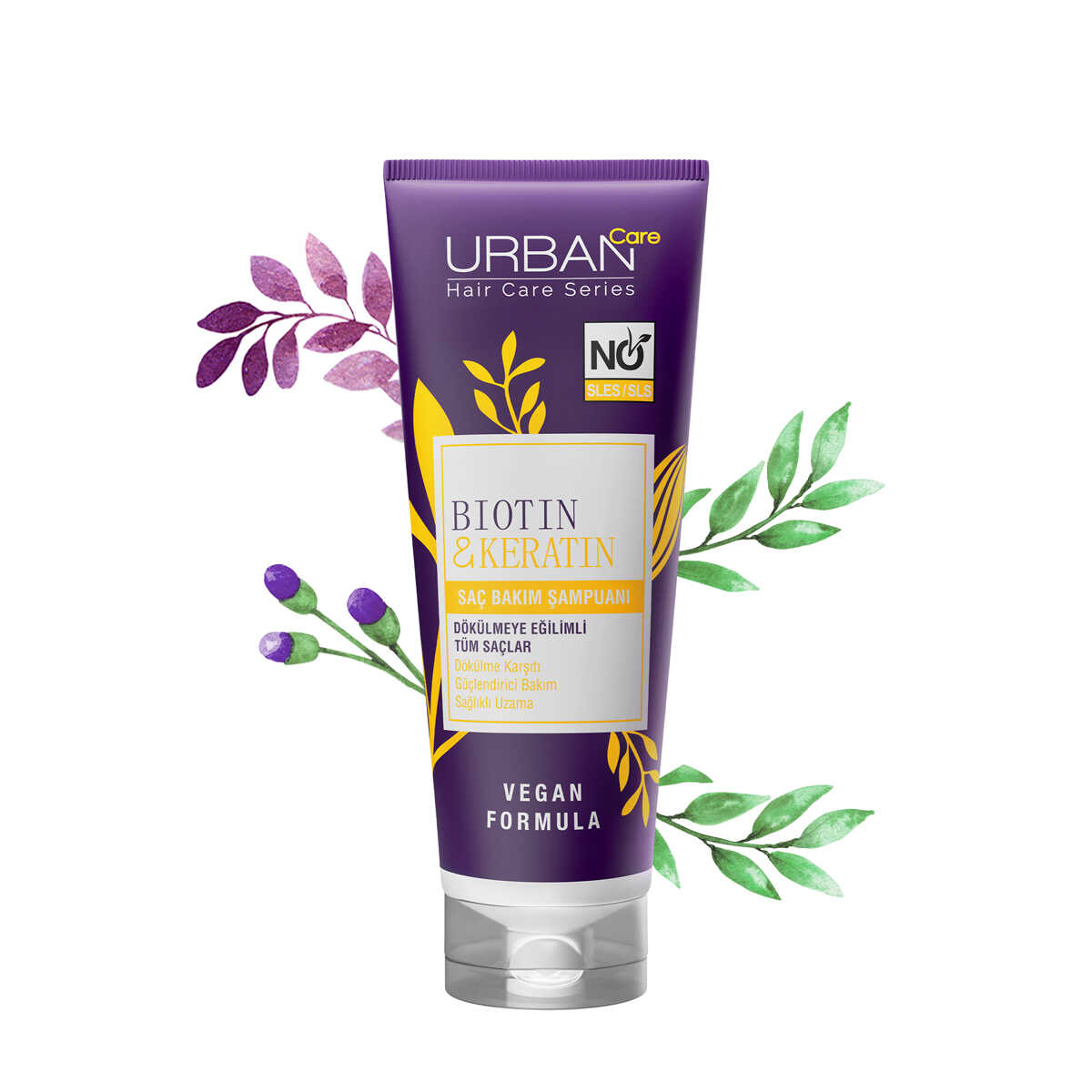 URBAN CARE - Duo Shampoo et Conditioner Biotin & Keratin  - 250ml