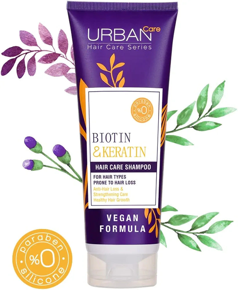URBAN CARE - Duo Shampoo et Conditioner Biotin & Keratin  - 250ml