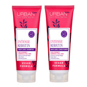 URBAN CARE - DUO Shampoo et Conditioner Intense Réparateur Keratin Cheveux Endommagées 250ml