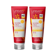 URBAN CARE - Duo Shampoo et Conditioner Twisted Curls Hibiscus & Shea butter - 2x250ml