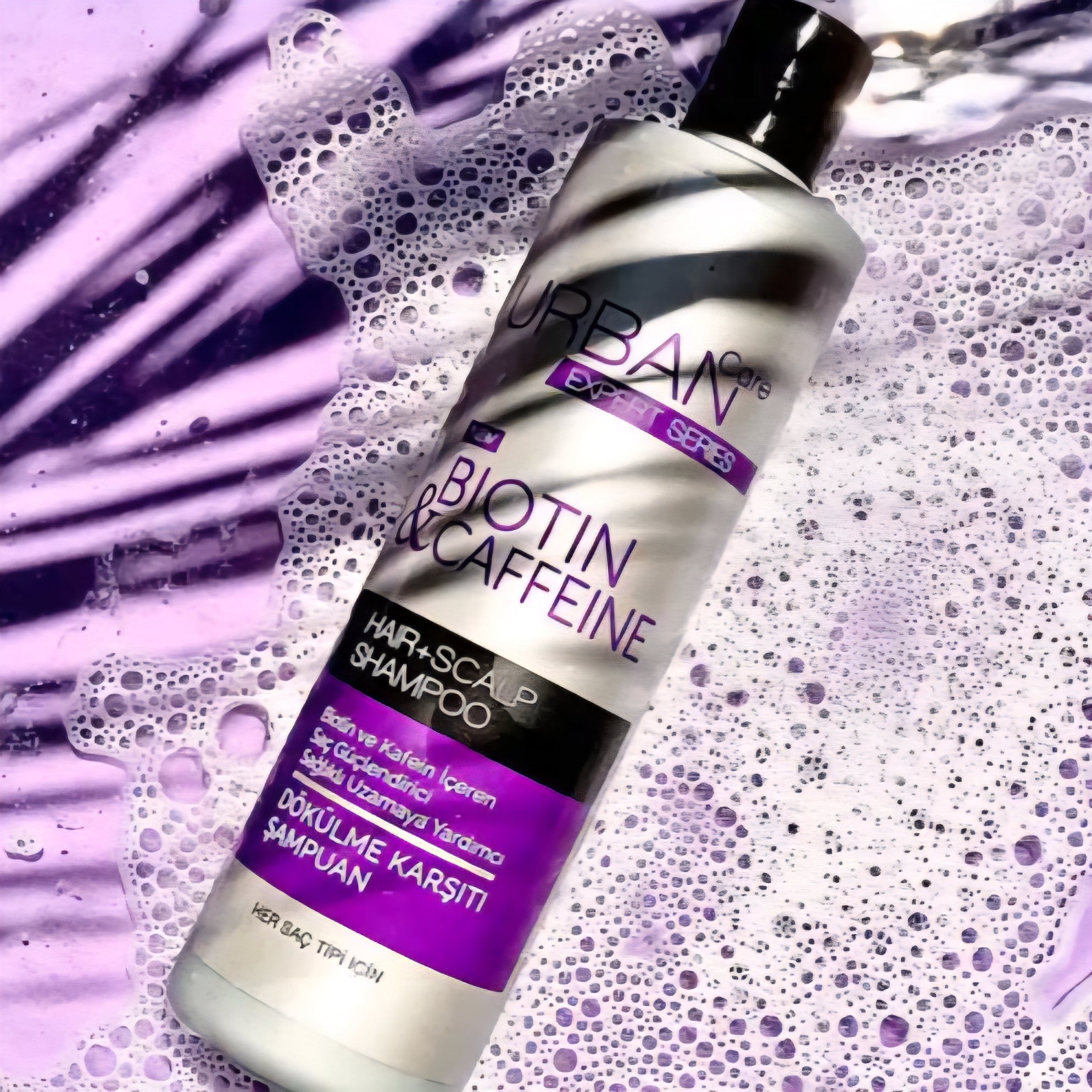 URBAN CARE - Shampoo Biotin et Caffeine, Hair + Scalp Shampoo - 350ml