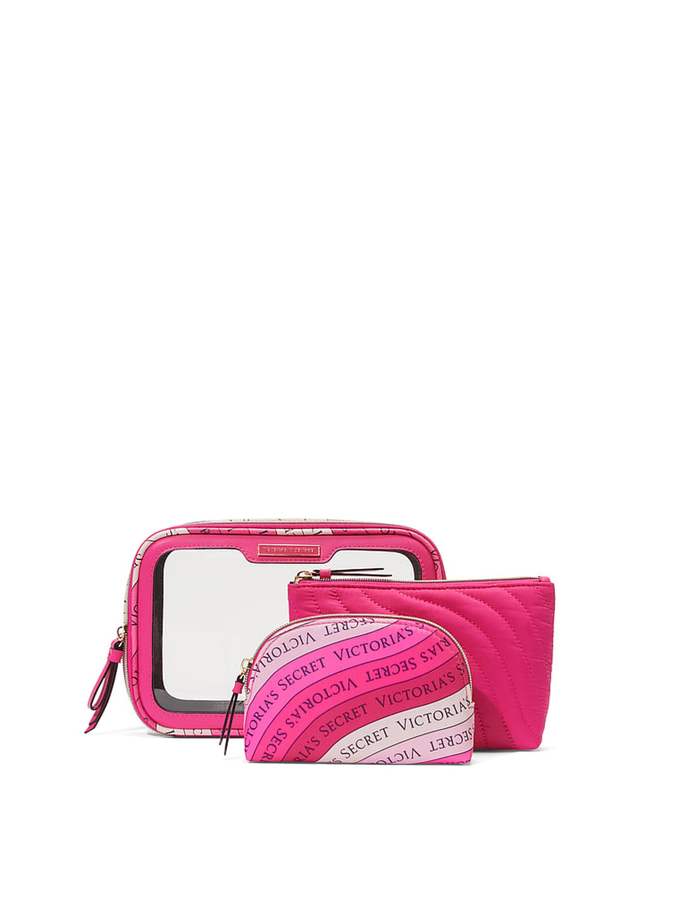 VICTORIA 'S SECRET -3-Piece Makeup Bag