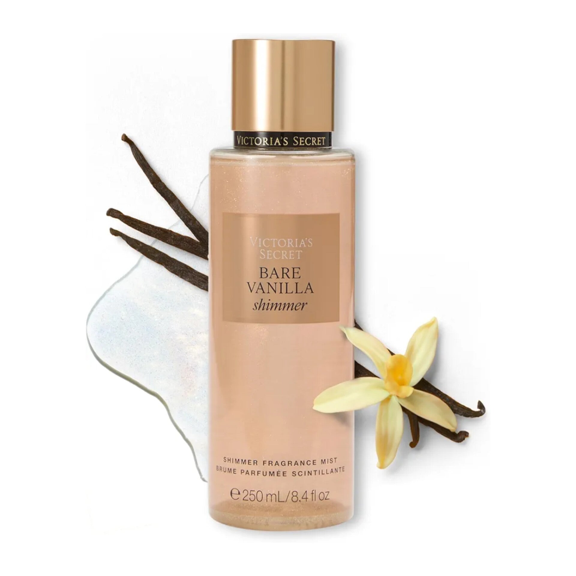 VICTORIA'S SECRET - Brume Bare Vanilla Shimmer - 250ml