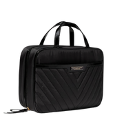 VICTORIA'S SECRET- The Victoria Jetsetter Hanging Cosmetic Case Black