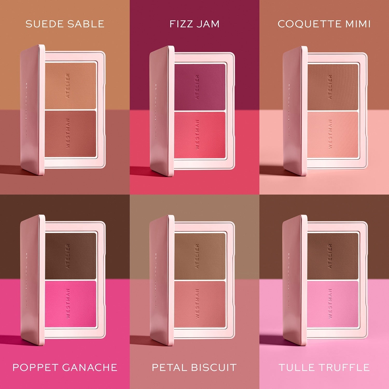 WESTMAN ATELIER - Baby Cheeks + Face Trace - Les Duos Powder- Fizz + Jam