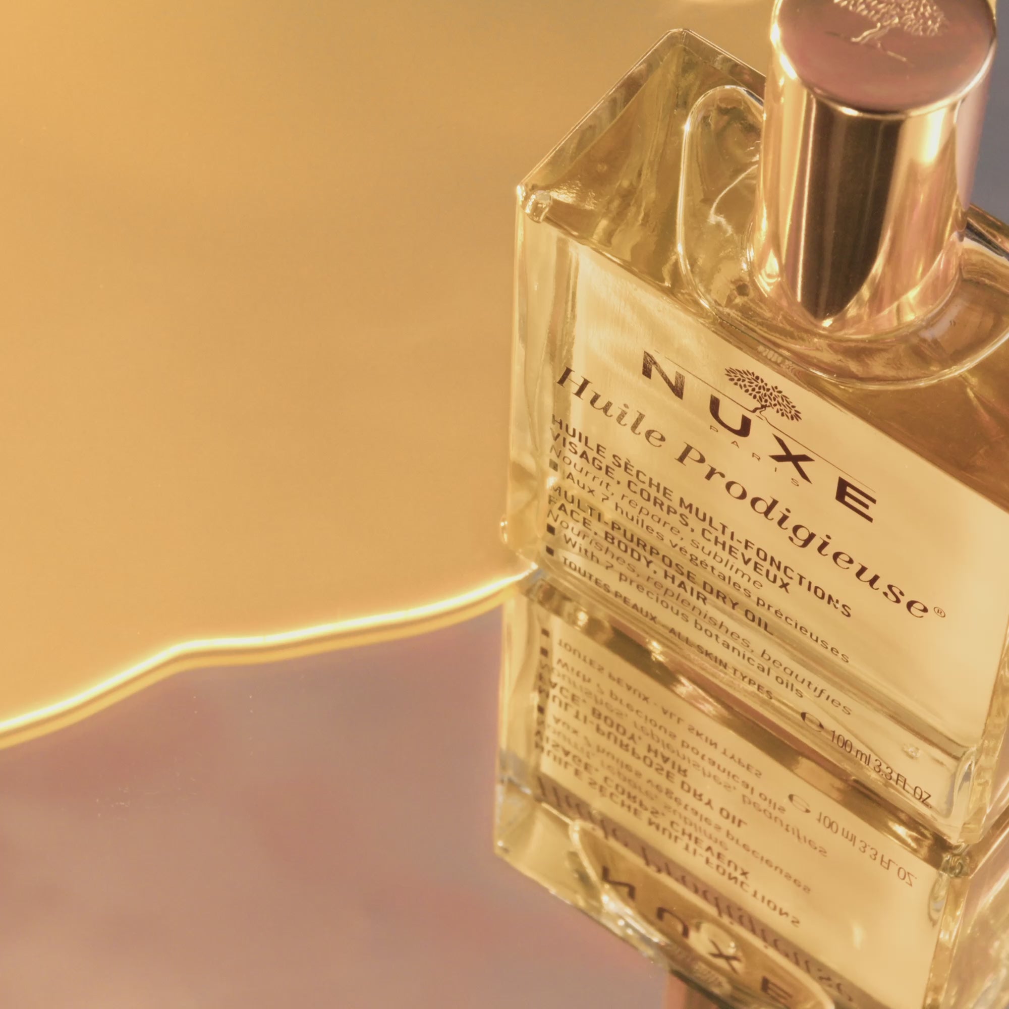 Charger la vidéo : NUXE - Huile Prodigieuse®
Soins de peau et d'esprit - 100ml